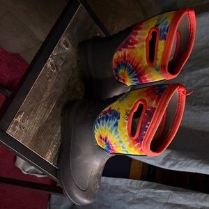 Bog Boots for kids Tie-Dye Boots